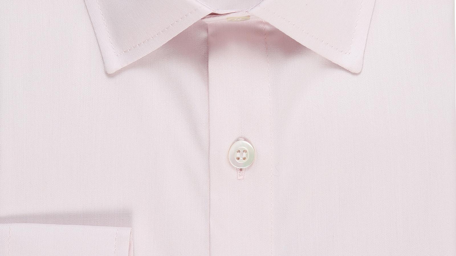 Pastel Pink Pinpoint Shirt - slider image 2