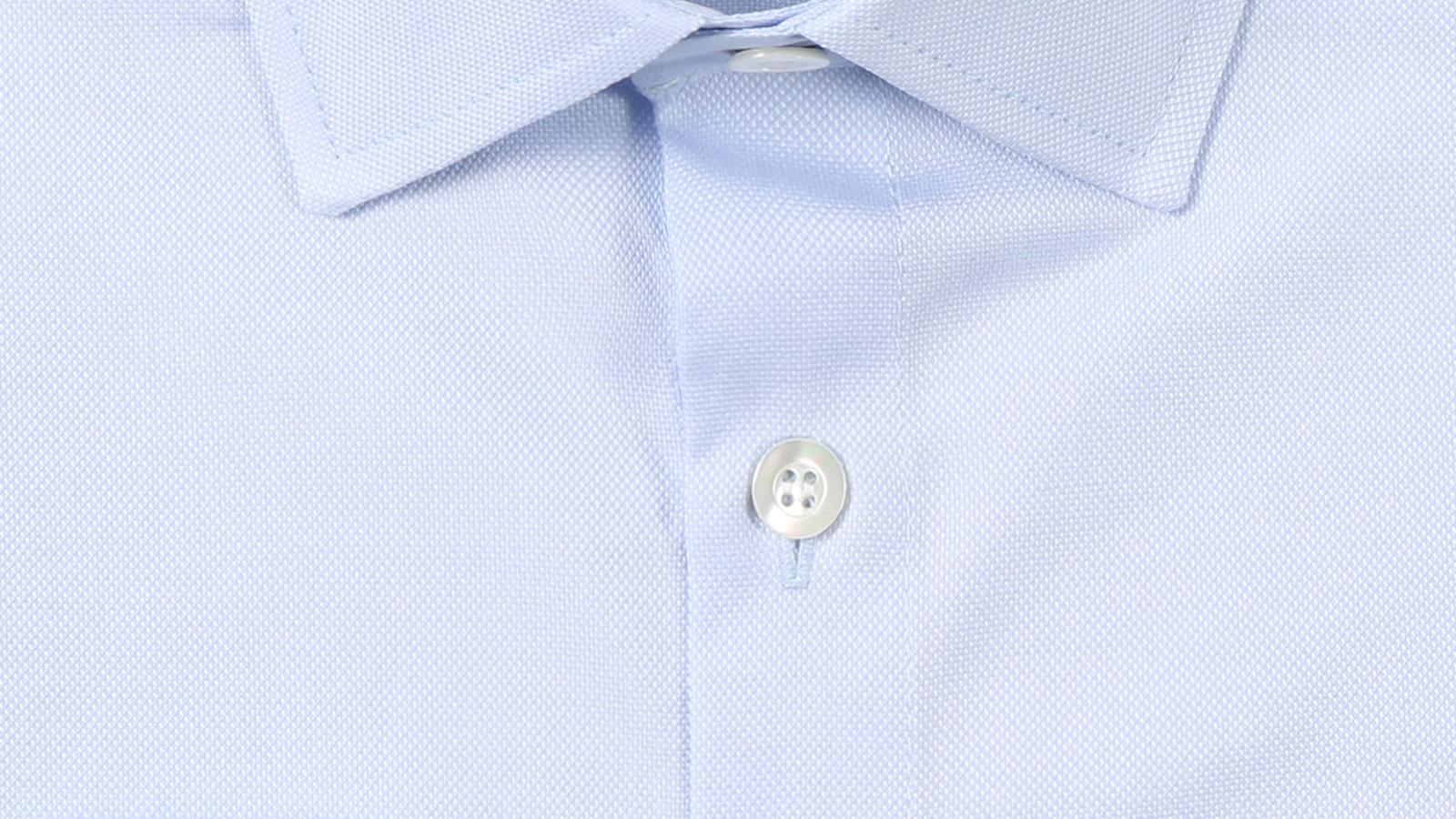 Light Blue Cotton Oxford Shirt - slider image 2