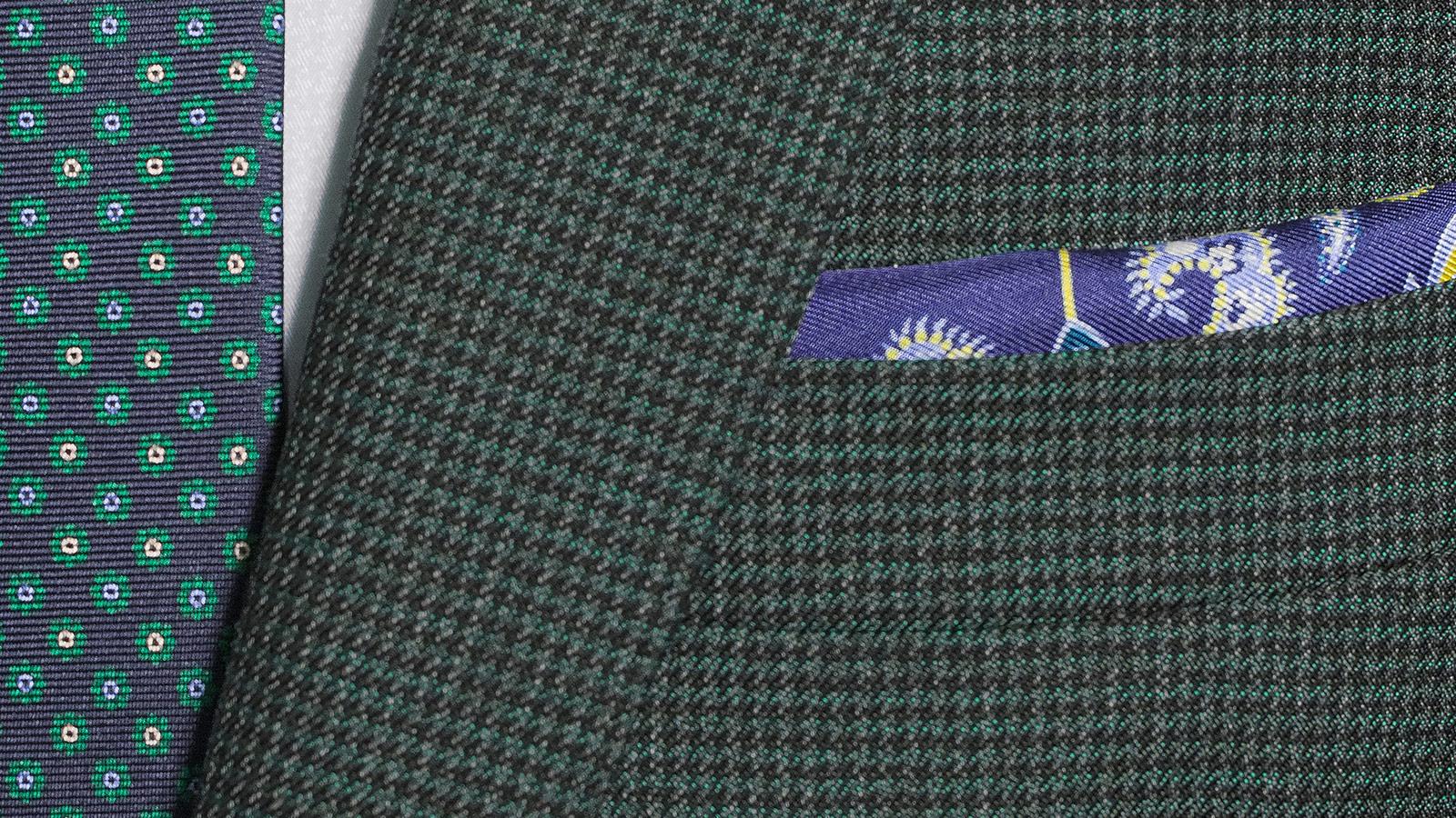 Green Houndstooth Suit - slider image 2