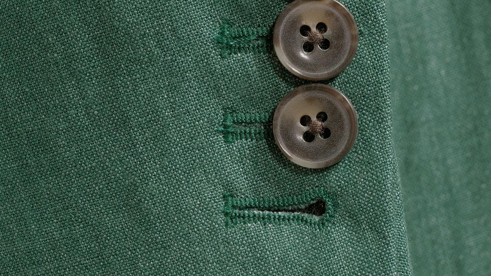 Mint Green Linen Suit - slider image 2