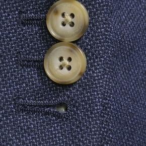 Navy Blue Hopsack Blazer - thumbnail image 2