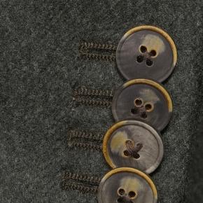 Dark Green Wool Coat - thumbnail image 2