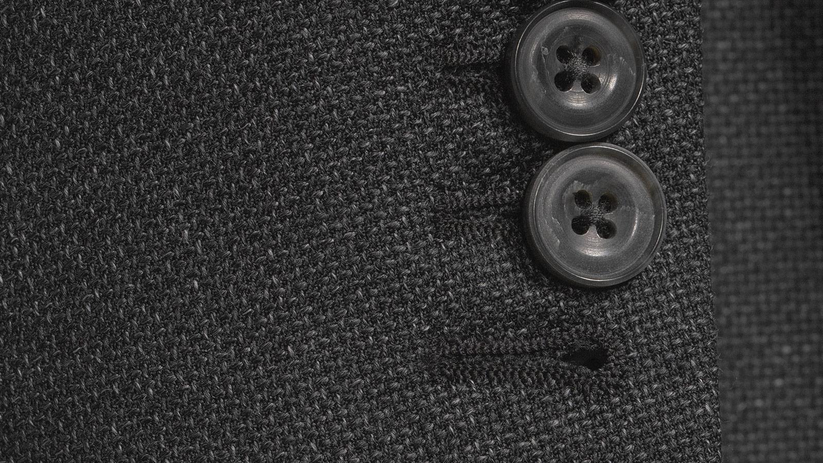 Charcoal Hopsack Blazer - slider image 2