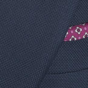 Teal Blue Hopsack Blazer - thumbnail image 1