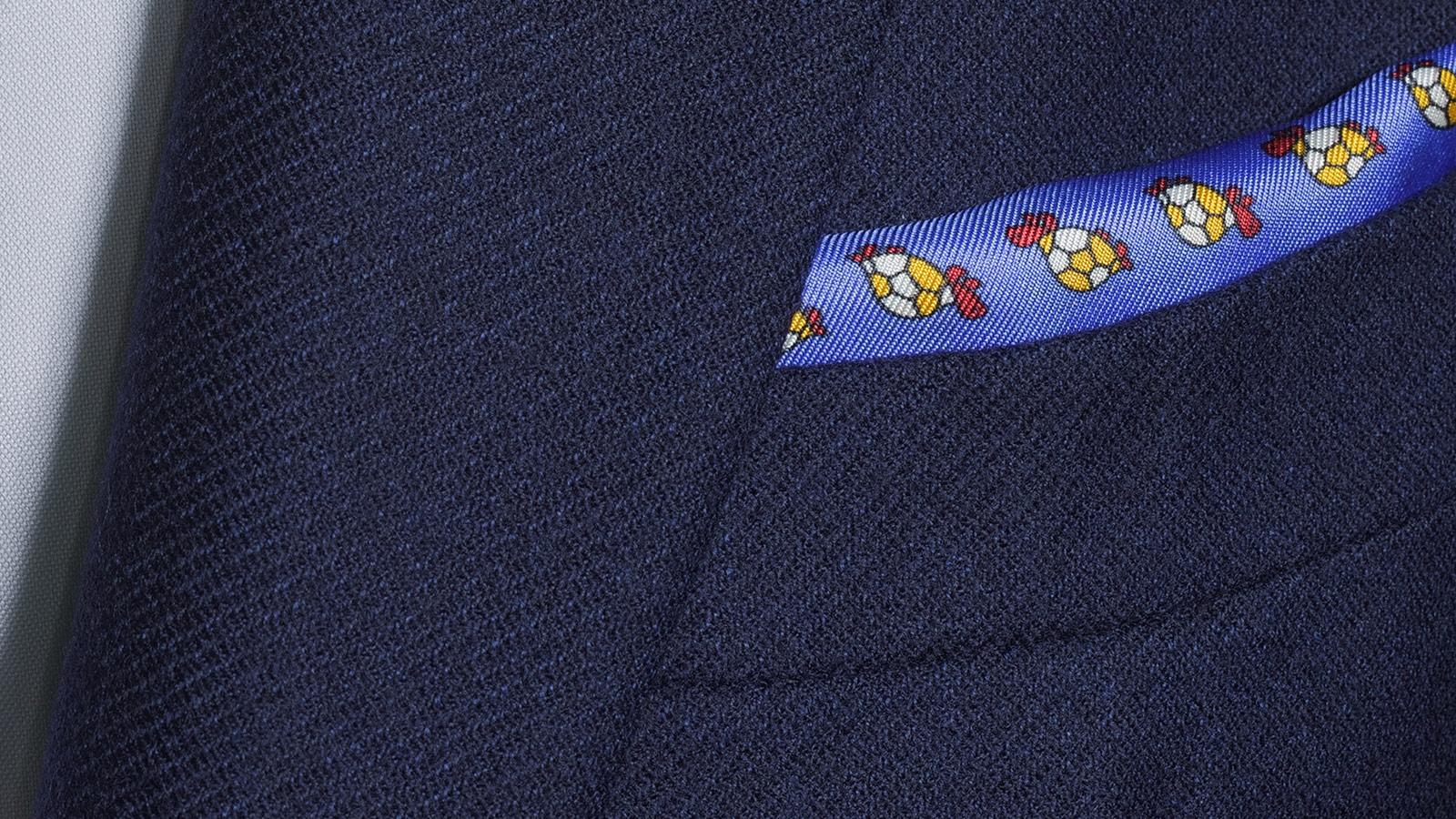 Navy Twill Blazer - slider image 1