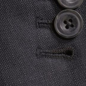 Steel Grey Wool Silk & Cashmere Sharkskin Suit - thumbnail image 2