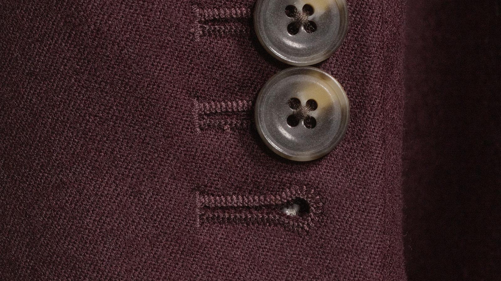 Burgundy Flannel Suit - slider image 2