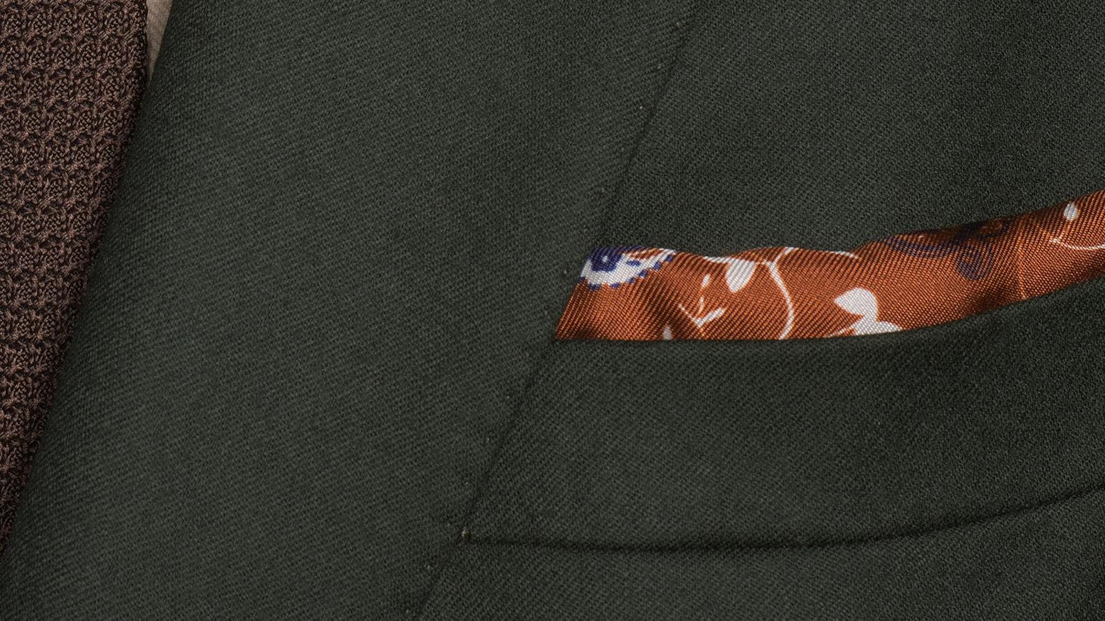 Forest Green Flannel Suit - slider image 2