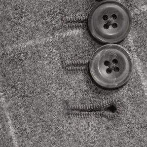 Grey Windowpane Flannel Suit - thumbnail image 2