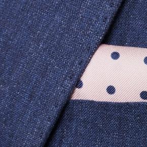 Navy Linen Suit - thumbnail image 1