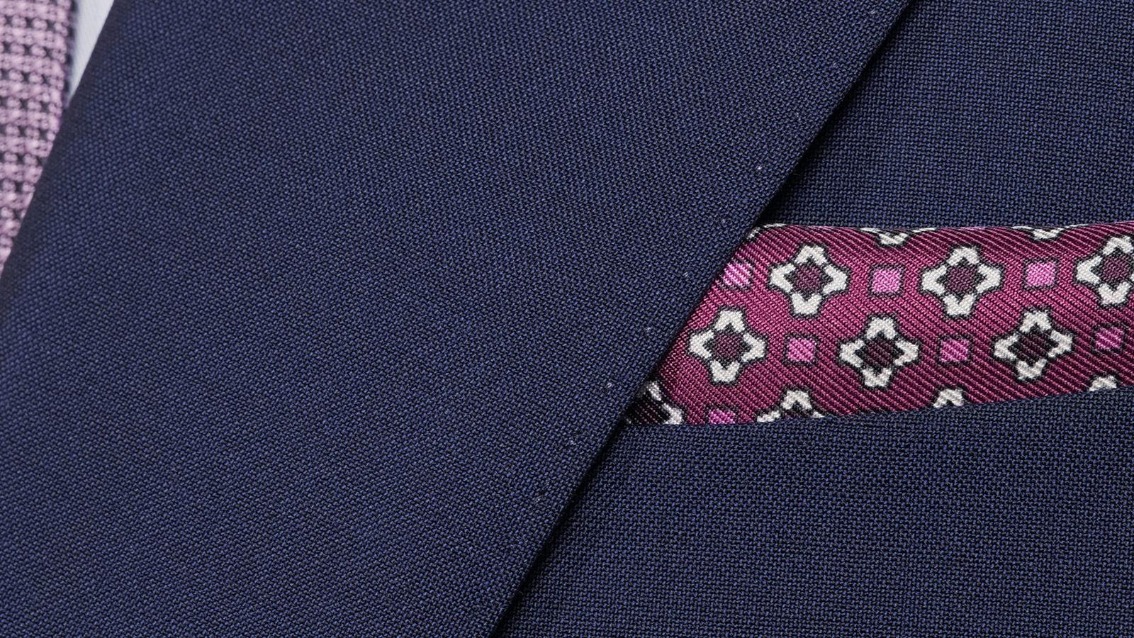Navy Wool & Mohair Suit - slider image 1
