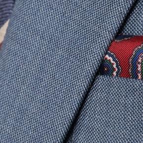 Steel Blue Sharkskin Suit - thumbnail image 2