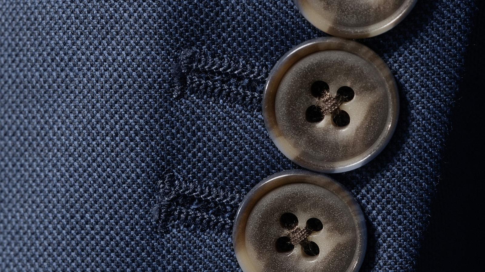 Dark Blue Sharkskin Suit - slider image 2