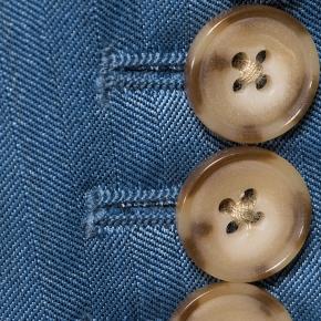 Teal Blue Wool & Silk Suit - thumbnail image 1