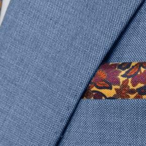Sky Blue Pick & Pick Natural Bi-Stretch Suit - thumbnail image 1