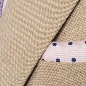 Beige Pick & Pick Natural Bi-Stretch Suit - thumbnail image 1