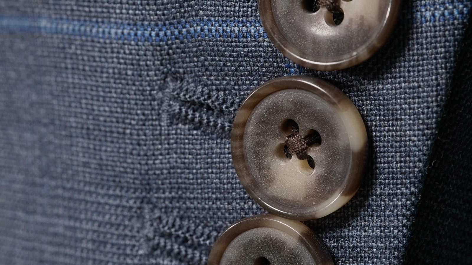 Steel Blue Plaid with Blue Overcheck Suit - slider image 2