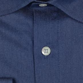 Denim Blue Cotton Shirt - thumbnail image 2