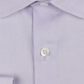 Lavender Pinpoint Cotton Shirt - thumbnail image 1