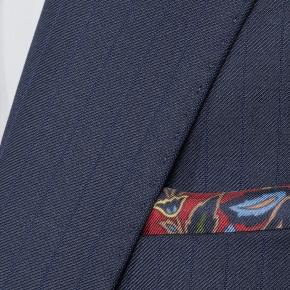 Vendetta Premium Navy Pinstripe Suit - 0