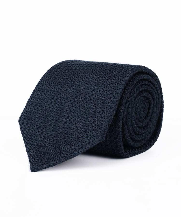 Teal Blue Italian 100% Grenadine Silk Tie