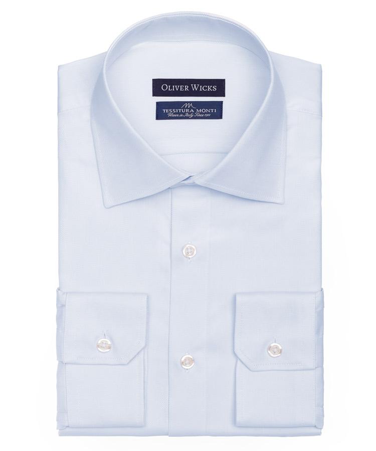 Pastel Blue Cotton Royal Oxford Shirt