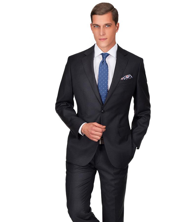 Solid Charcoal Suit