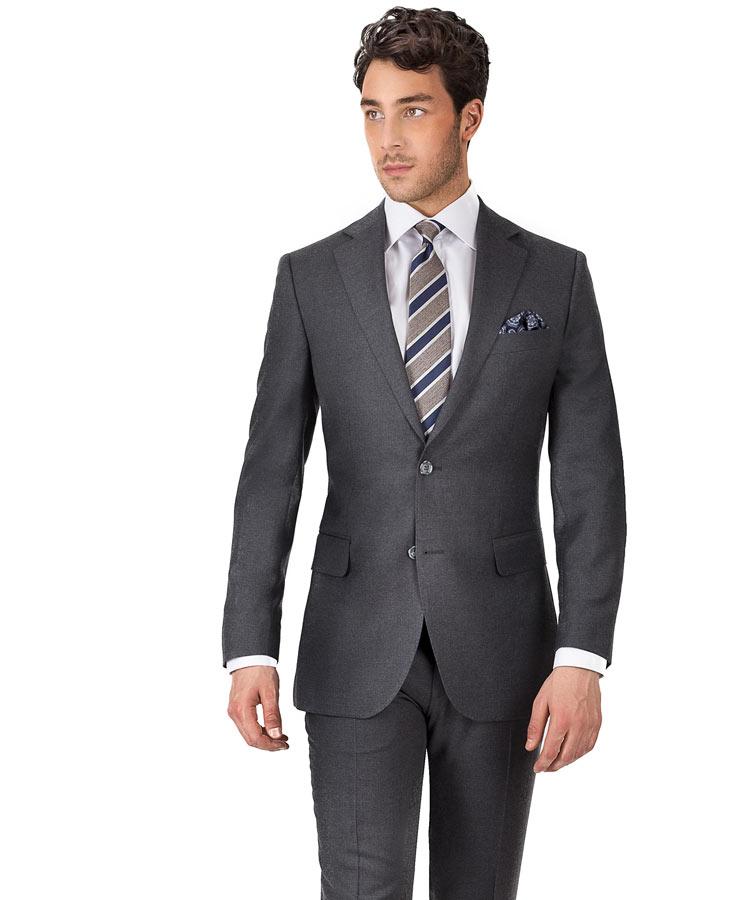 Solid Grey Suit