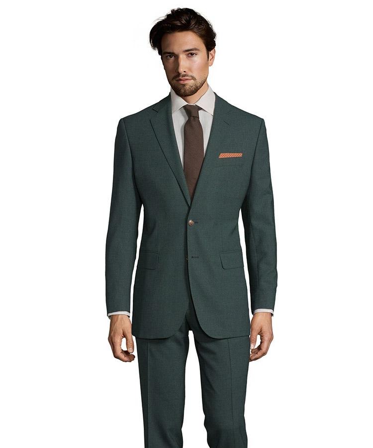 Green Natural Stretch Suit