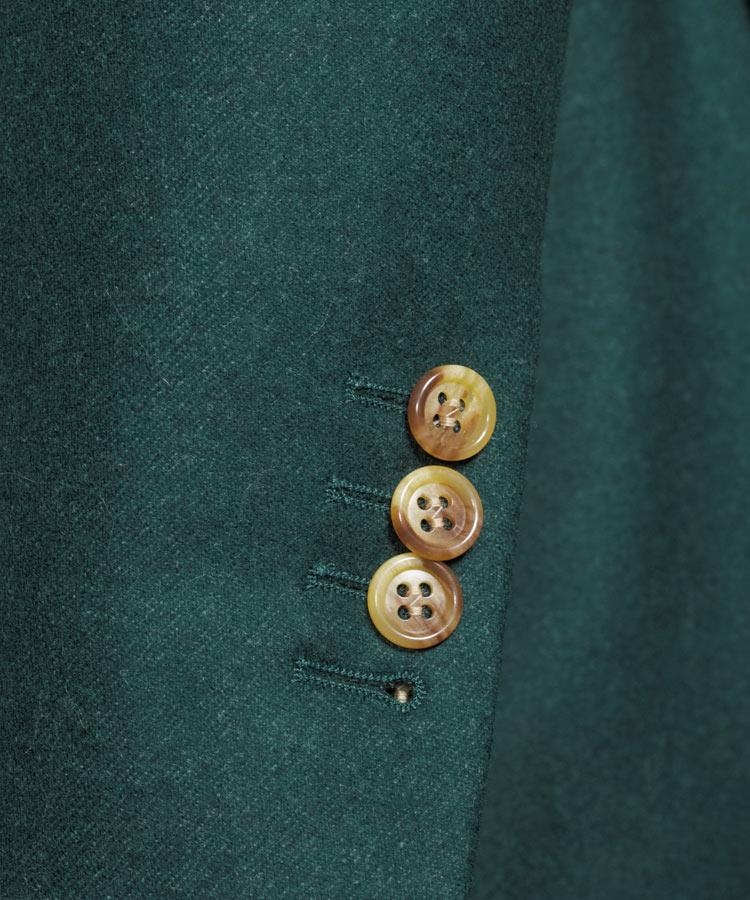 Green Wool Flannel Suit