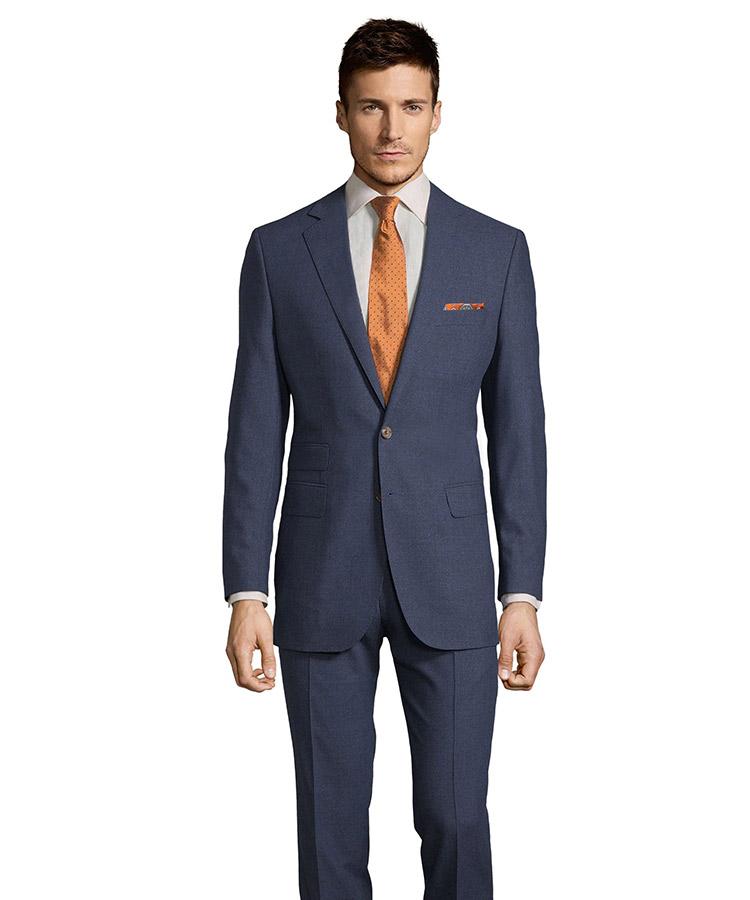 Tropical Chine Ocean Blue Suit
