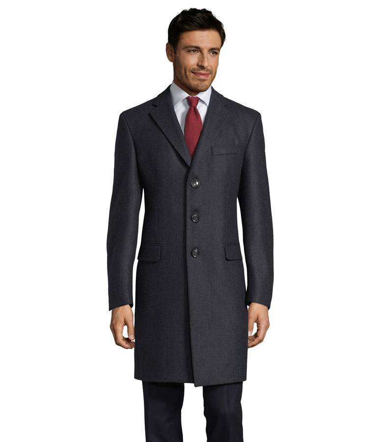 Charcoal top winter coat
