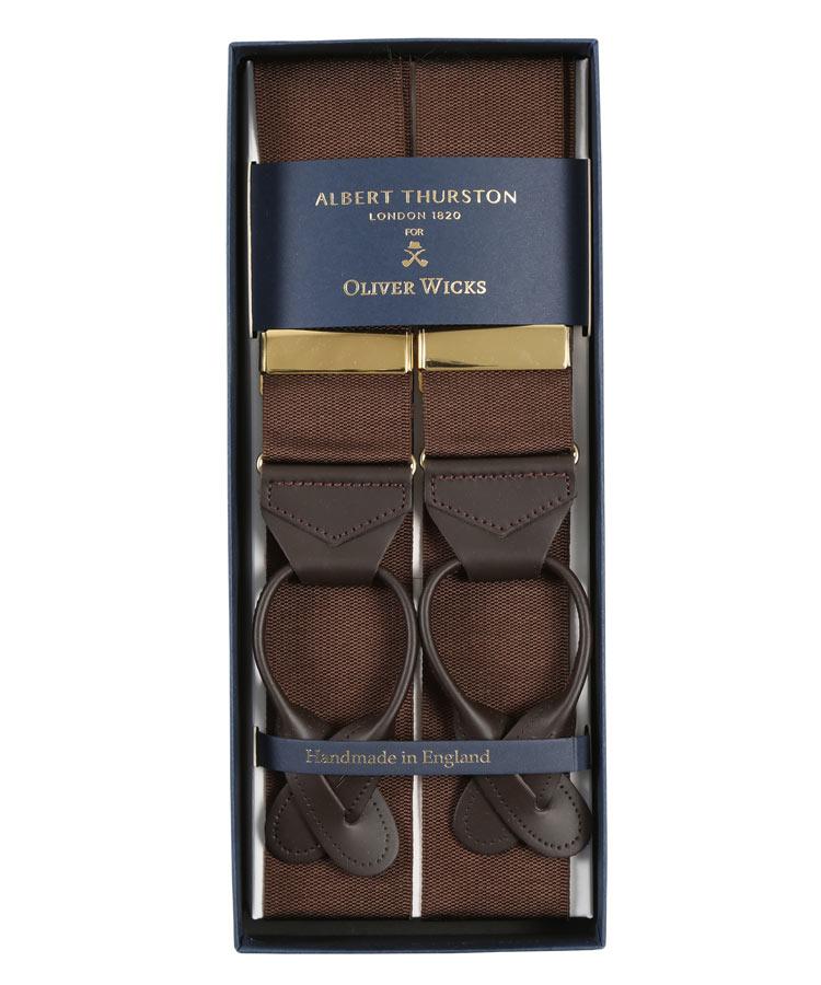 Coffee Brown Suspenders