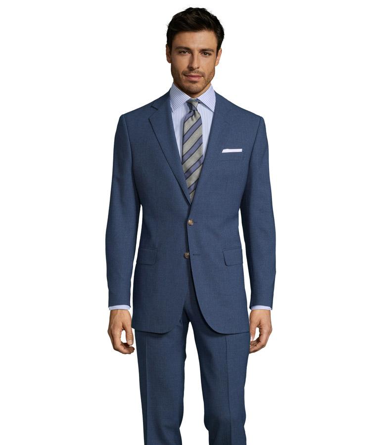 Blue Natural Stretch Suit
