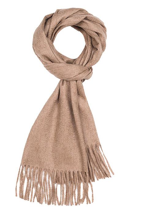 Light Brown Cashmere Scarf