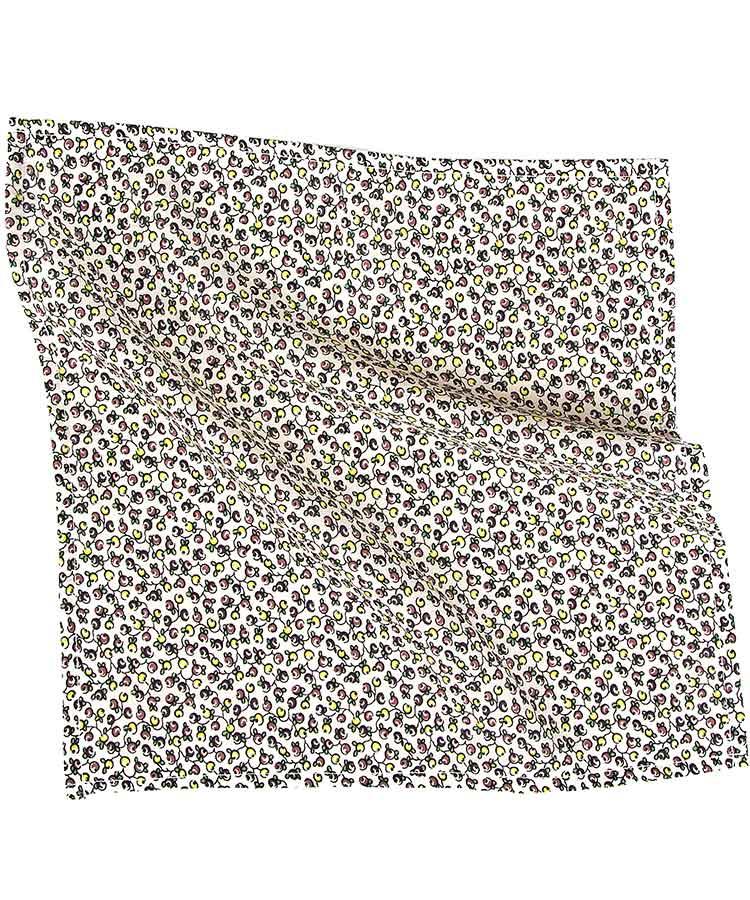 Ecru Patterned Pocket Square