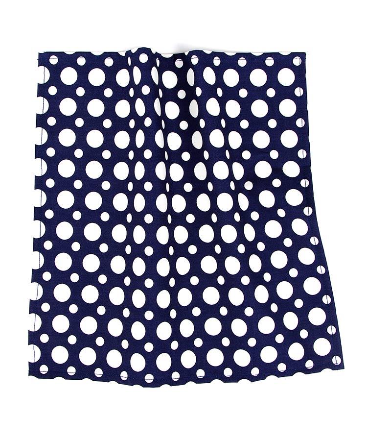 Blue Dots Cotton Pocket Square