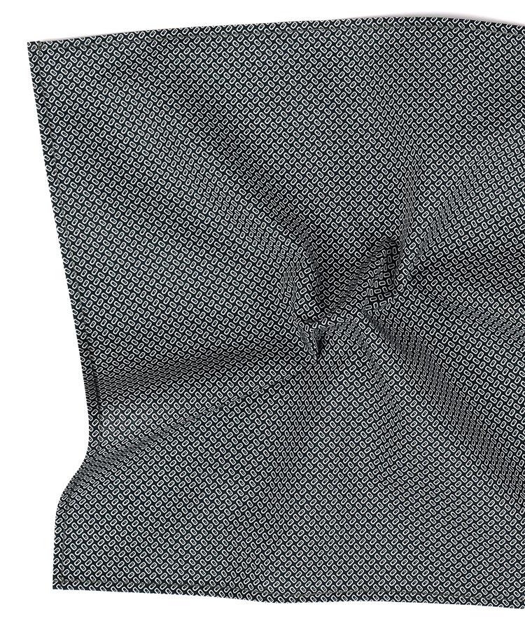 Dark Green Cotton Pocket Square