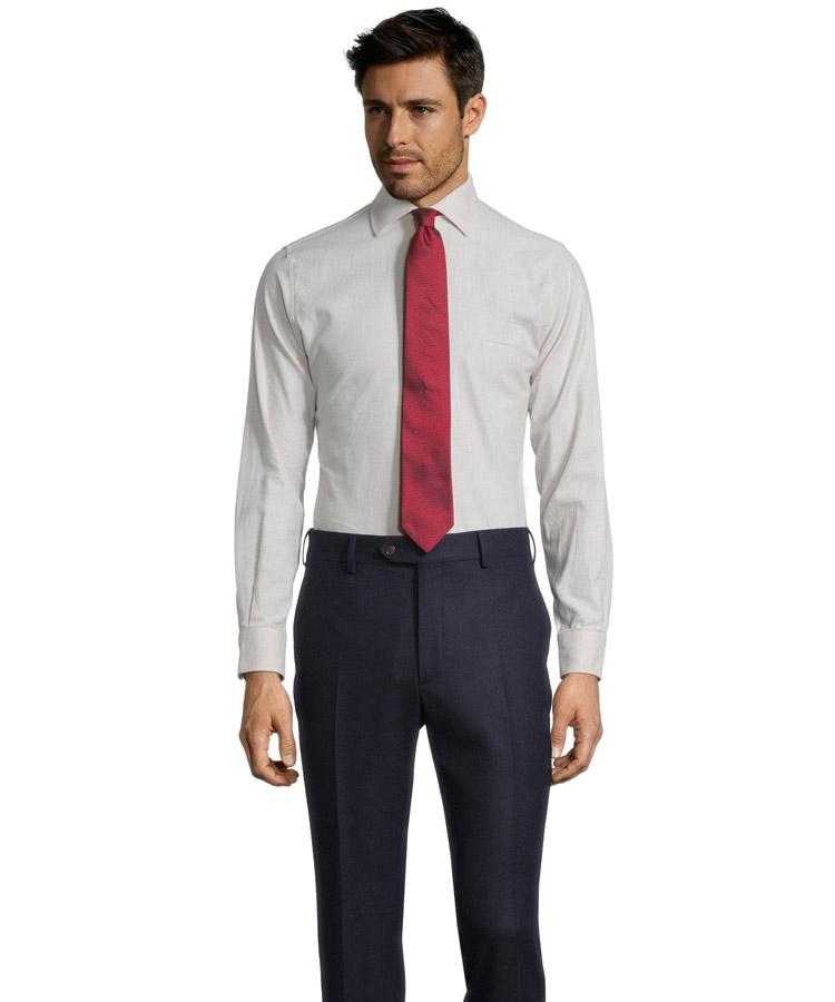 Sartorial Midnight Navy Flannel 180s Pants
