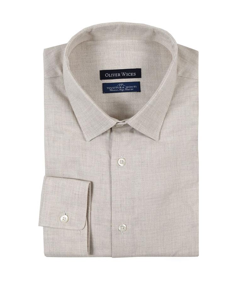 Off-White Flannel Shirt