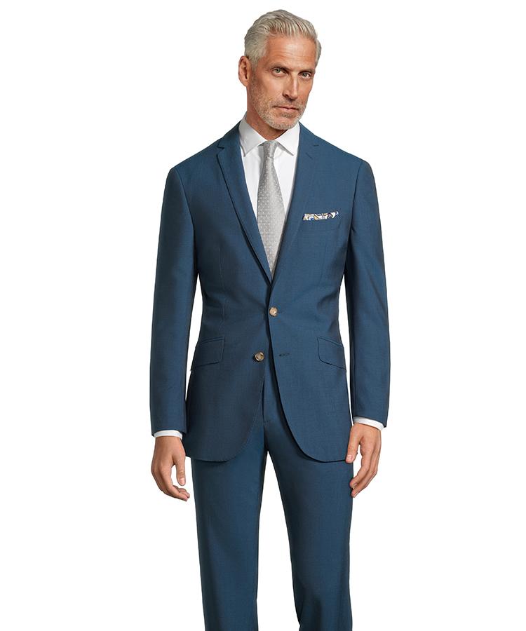 True Blue Natural Bi-Stretch Suit