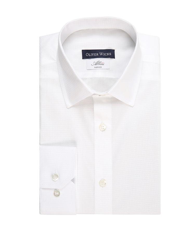 White Houndstooth Shirt