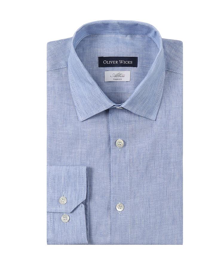 Blue Linen Shirt