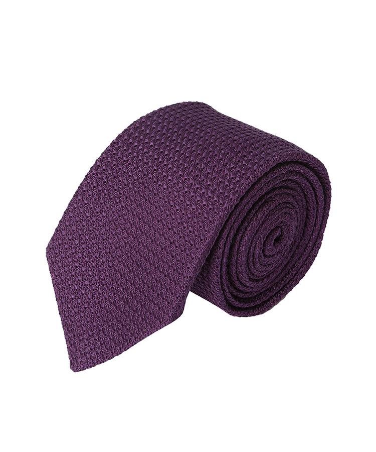 Violet 100% Grenadine Silk Tie