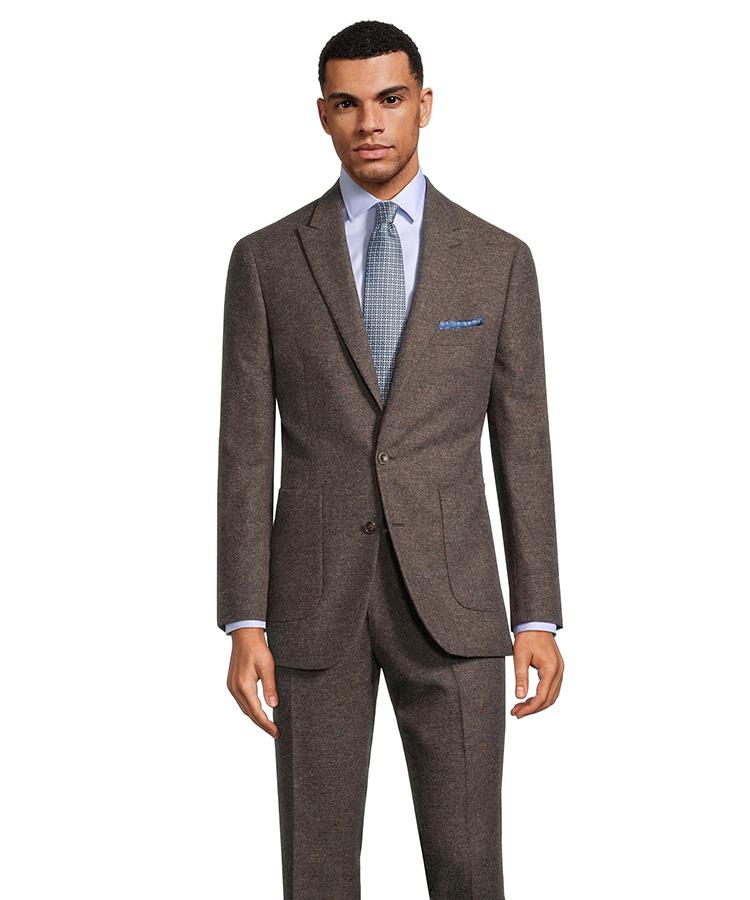 Brown Donegal Tweed Suit