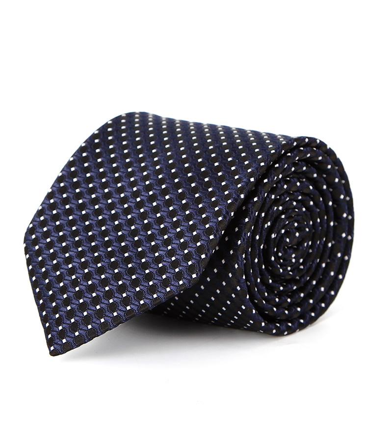 Navy Patterned Tie