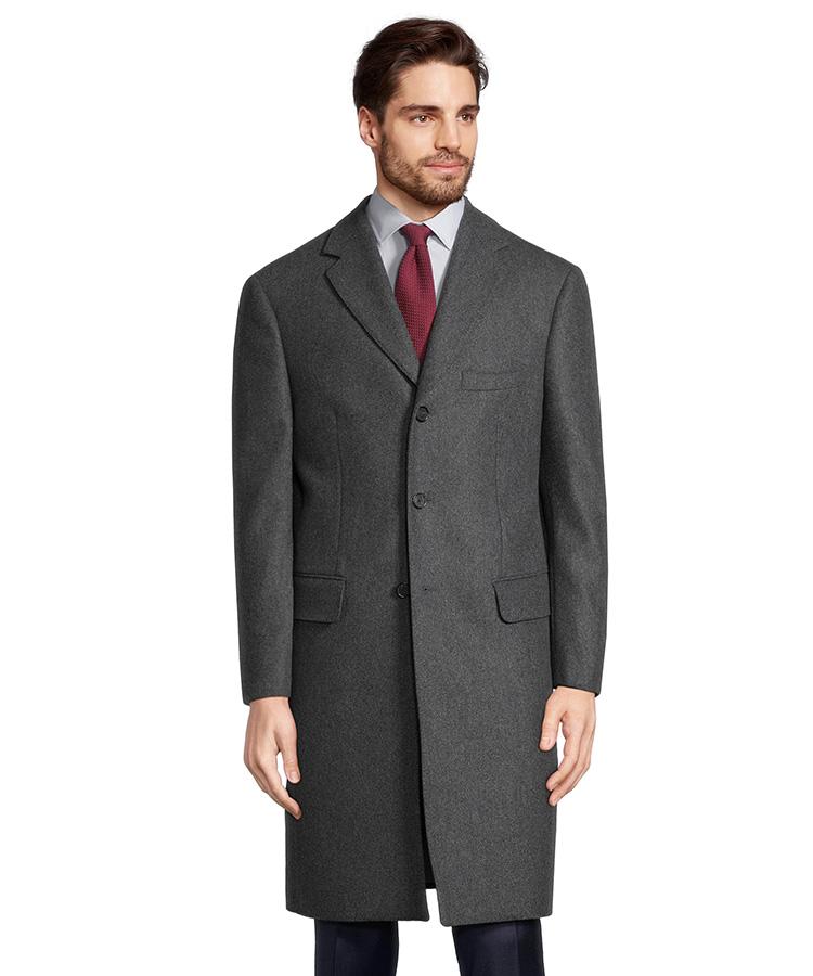 Charcoal Wool Coat