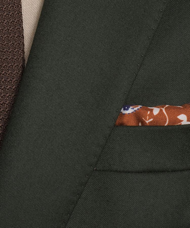Forest Green Flannel Suit - Oliver Wicks