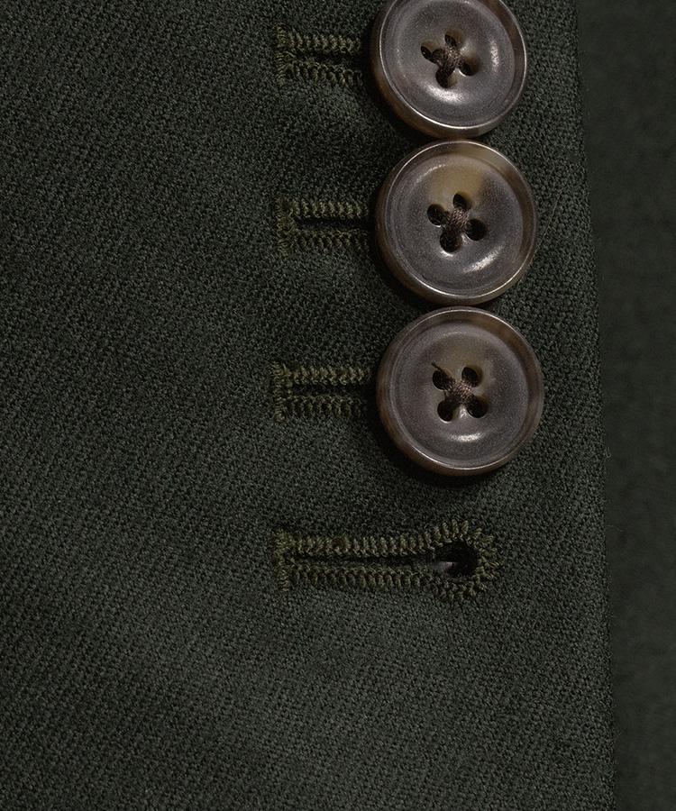 Forest Green Flannel Suit - Oliver Wicks