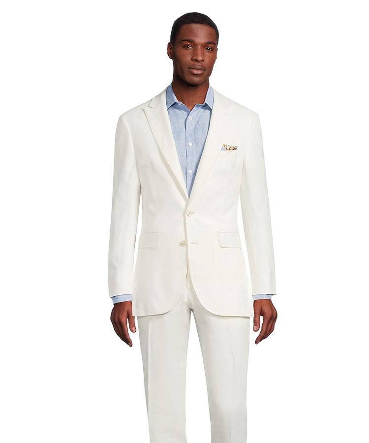 Off-White Linen Suit